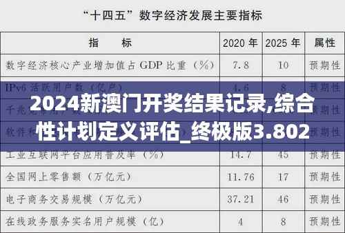 2024新澳门开奖结果记录,综合性计划定义评估_终极版3.802