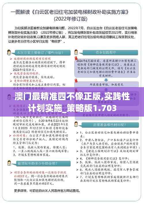 澳门最精准四不像正版,实践性计划实施_策略版1.703