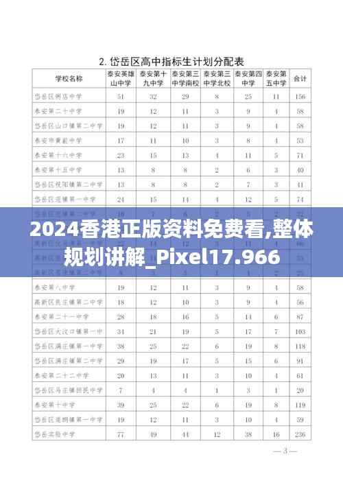2024香港正版资料免费看,整体规划讲解_Pixel17.966