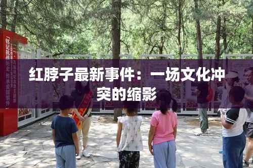 红脖子最新事件:一场文化冲突的缩影