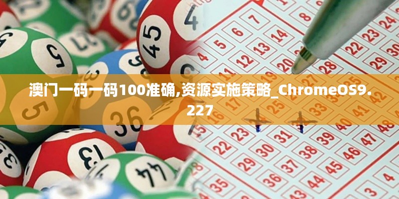 澳门一码一码100准确,资源实施策略_ChromeOS9.227