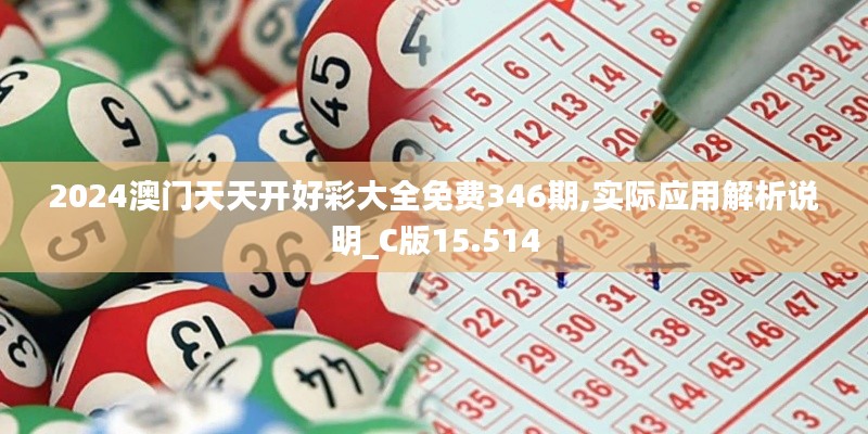 2024澳门天天开好彩大全免费346期,实际应用解析说明_C版15.514