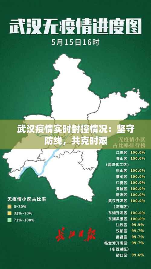 武汉疫情实时封控情况:坚守防线,共克时艰
