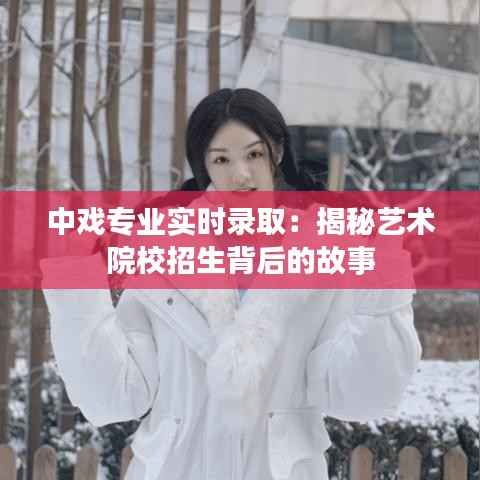 中戏专业实时录取:揭秘艺术院校招生背后的故事