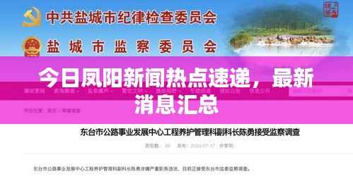 今日凤阳新闻热点速递,最新消息汇总