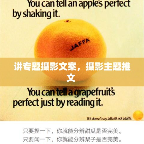 讲专题摄影文案,摄影主题推文